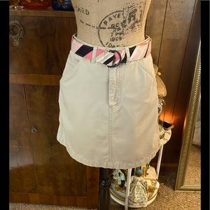 🤩Vintage The Limited Khaki Mini Skirt🤩